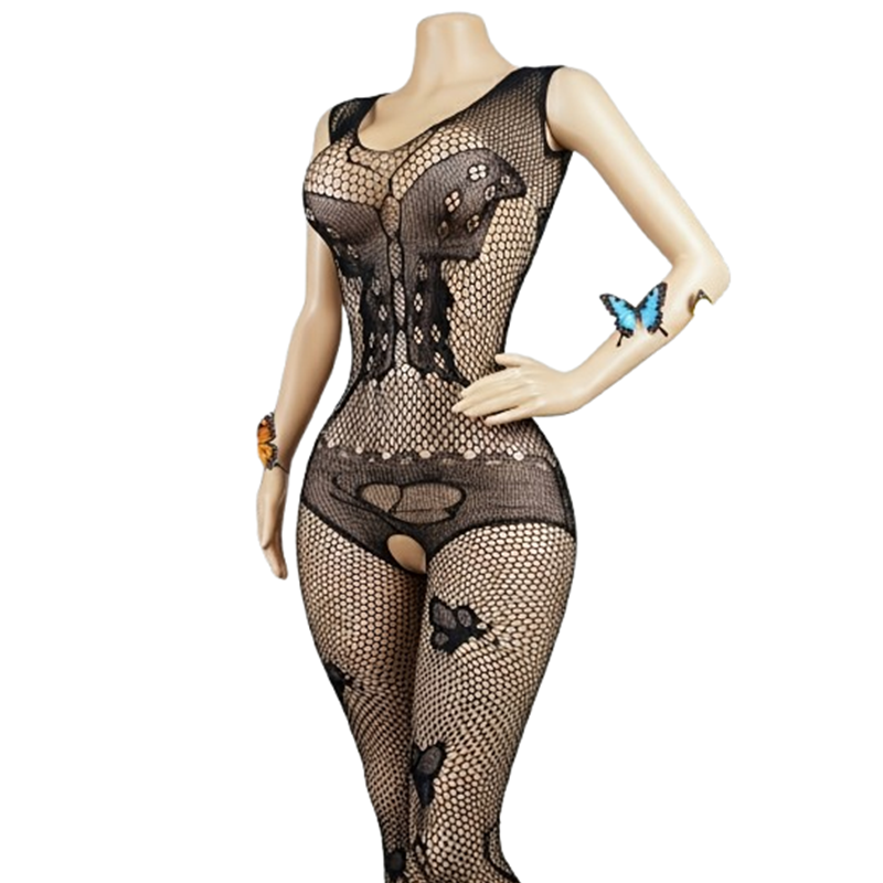 Lingerie - قطعة واحدة من البودي سوت الأسود