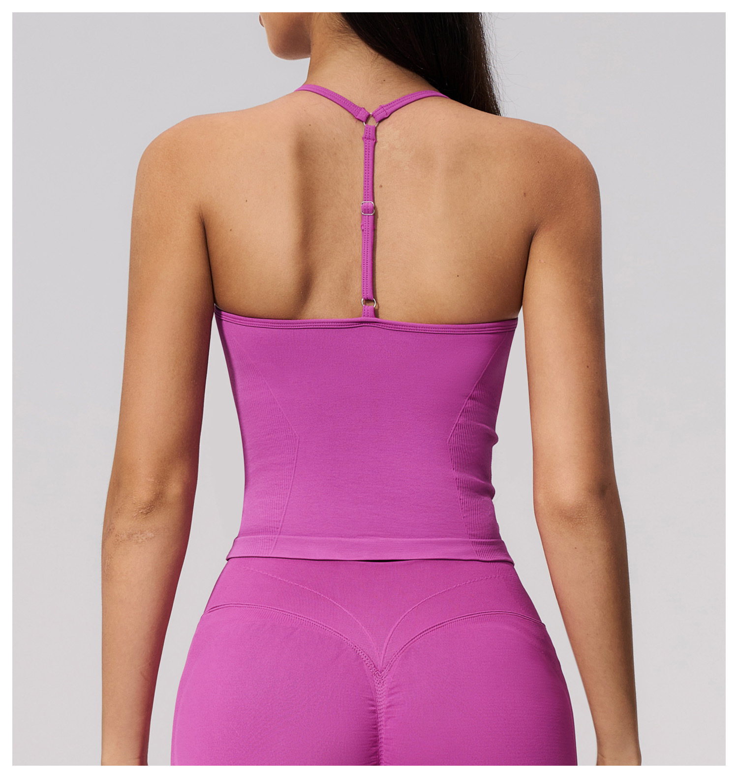 توب يوغا فاخر بدون خياطة للنسا - مراجعة Seamless Ribbed Workout Tank Top وسعره