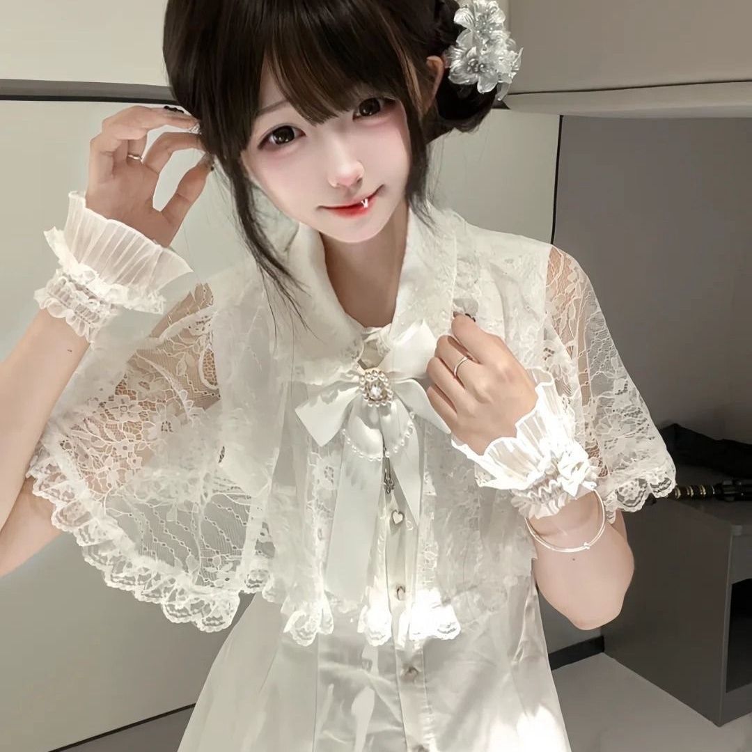 فستان نسائي بأسلوب ياباني قوطي - مراجعة Korean Style A Line Shirt Dress وسعره