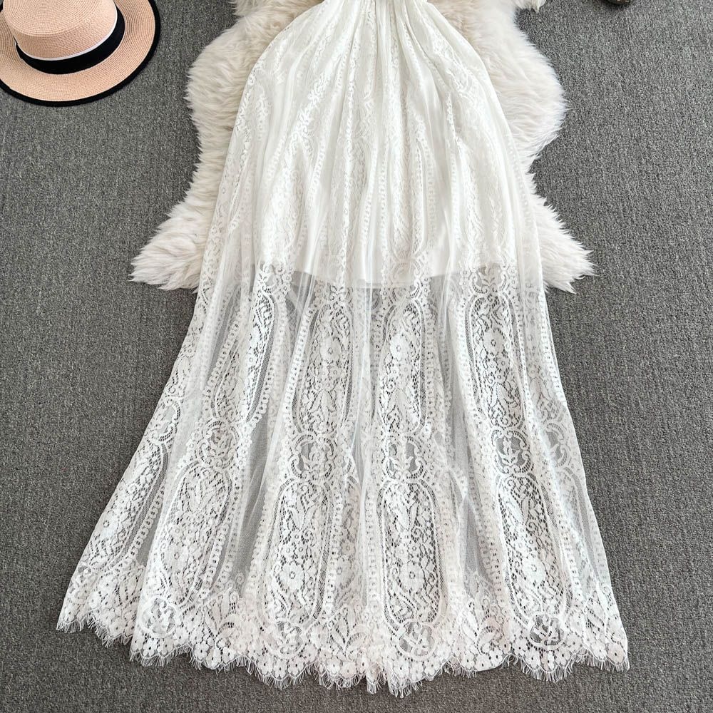 فستان ماكسي نسائي مكشوف الكتفي - مراجعة Boho Summer Beach Maxi Dress وسعره