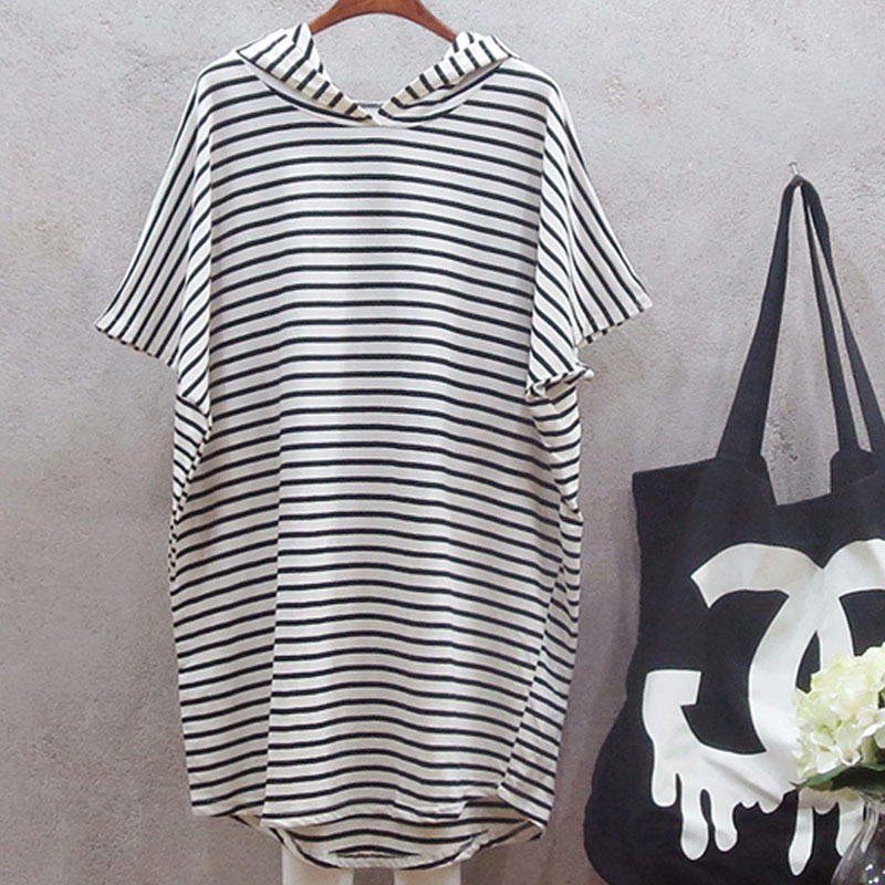 فستان صيفي جديد بتصميم كوري فض - مراجعة Korean Style A Line Shirt Dress وسعره