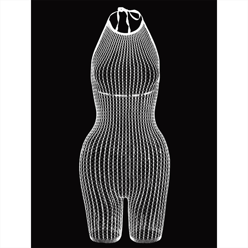 فستان شبكي شفاف مثير للنساء بد - مراجعة Sexy Mesh Sheer Bodycon Dress وسعره