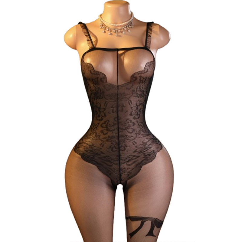1 × بدلة داخلية سوداء جذابة من - مراجعة Lingerie وسعره